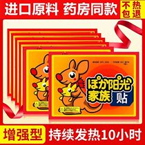 Kangaroo warm baby sticker from fever 12 hours full body cold and warm palace chill conditioning winter aunt hot post
