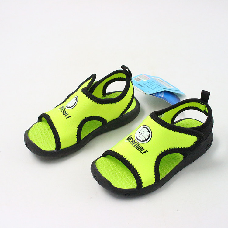 Red two feet have color difference ultra-light ultra-soft CAMkids boys' shoes children's sandals non-slip wear-resistant beach shoes