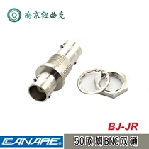 Jiaonmei CANARE class 1 Agent 50 ohm BNC Q9 double-pass panel mount type socket BJ-JR
