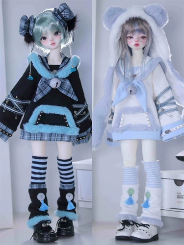 [Jiu jiu] Panda-4 очки Bjd детская одежда Xiongmei CD MDD может носить китайский стиль и субкультурный набор