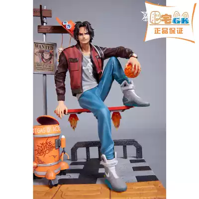 Fat House GK MIXStudio Street trend series nbsp One Piece nbsp Ace nbsp Back to the future model