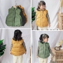 Mùa thu đông 2018 nam nữ mới xuống áo vest cotton dày áo ấm cotton áo khoác cotton áo khoác thủy triều quần áo trẻ sơ sinh cao cấp