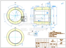 CQM6132 spindle front bearing machining process and fixture design with CAD drawings and description process processes