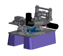 UHV line patrol deicing robot design CAD drawing pro E 3D model and calculation description