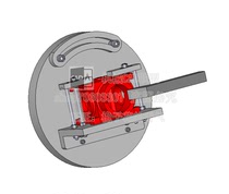 Automobile transfer case processing technology and tooling design with CAD drawing description solidworks three-dimensional