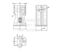 Valve rocker support parts processing technology and drilling and boring 20-hole fixture design including CAD drawings and instructions