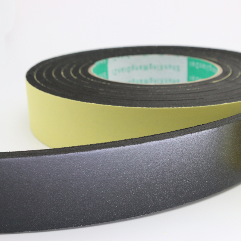 Strong adhesive EVA black sponge adhesive tape foam foam single-face adhesive tape shockproof anti-crash sealing strip 235mm thick