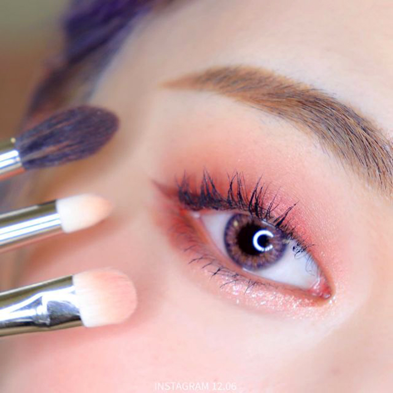 Korean face value makeup brush set student cheap brush Net red paint soft hair super soft eye shadow brush full set