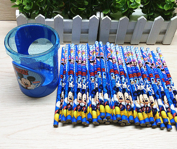 Spider Man Wood HB Pencil Elementary School Children Kindergarten Children Learn Supplies Gift Prizes School Stationery Wholesale