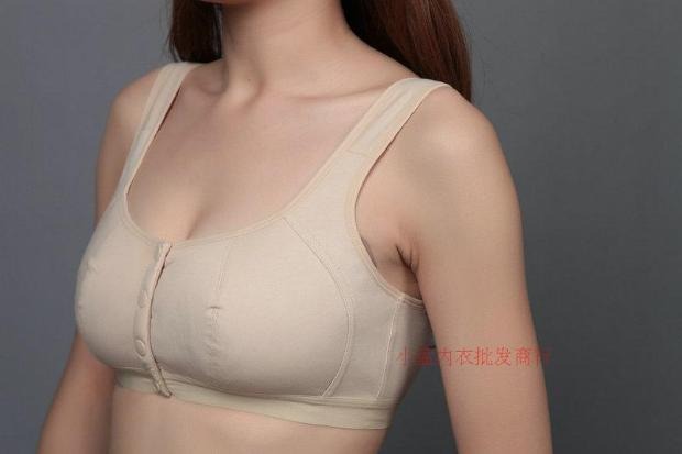 2 mảnh miễn phí bưu chính cotton trung niên áo ngực khóa trước kích thước lớn mẹ không có vòng thép mùa hè cô gái sinh viên áo ngực quần áo nữ