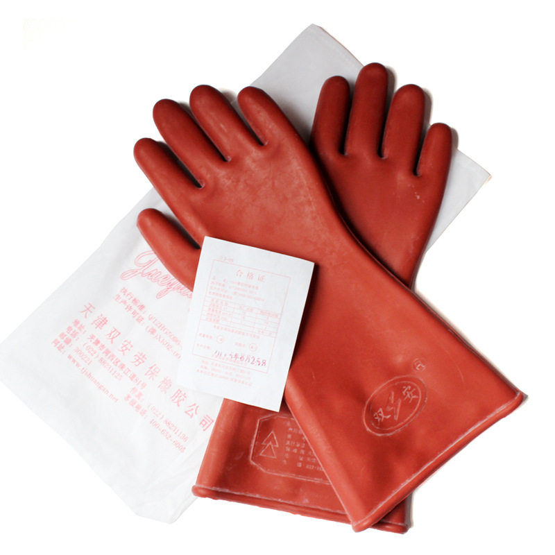 () High Pressure Insulation Gloves 12kv Insulation Gloves Electrics Live Job Insulation Gloves 10kv Safe