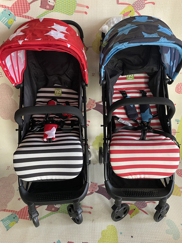 Xiaolong Harpy baby stroller can sit, lie down, light and foldable baby children's umbrella stroller LC506 LC606