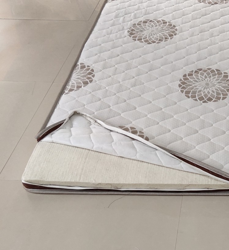 Cao cấp chống ẩm bốn mùa phổ quát không có chất keo không chứa formaldehe tinh khiết len ​​nỉ nệm mat mat men - Nệm nệm gấp 1m6