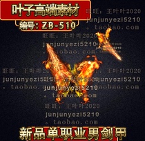 Legendary Exclusive New Products Custom Sword Chia Material Single Career Mens Sword Suit GOM GEE ZB-510