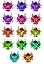 (Legendary page Cruise Game Material) Divine Instrumental) 14 Dynamic tap Sequence Frame Animation