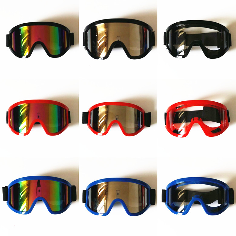 Xe máy off-road mũ bảo hiểm bụi cát kính chống gió kính trượt tuyết kính bụi - Xe máy Rider thiết bị đai bảo vệ khớp gối