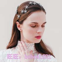  Hong Kong American brand Jenifier behr 2020 rhinestone star simple hairband headdress