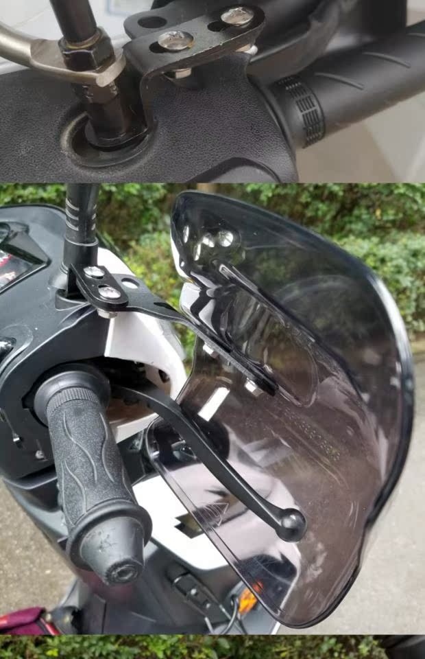 Yamaha Qiao Gefu Xi Xun Ying Yadi xe điện tay ga che tay kính chắn gió - Kính chắn gió trước xe gắn máy 	kính chắn gió xe máy sh