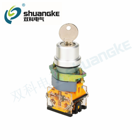 Jiangsu Shuangke electric LAY50-22AA1-11Y two-speed self-locking key aperture 22mm push button switch