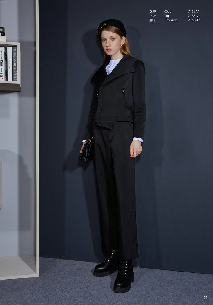 CANDACE Hong * female autumn and winter counter women's clothing 71557A casual all-match short coat 2280