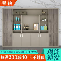 Office filing cabinet wood minimalist modern bookcase information cabinet containing cabinet office Archives storage cabinet