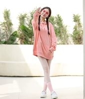 Розовые флисовые очки, носки