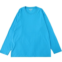 Голубая футболка одинарного цвета