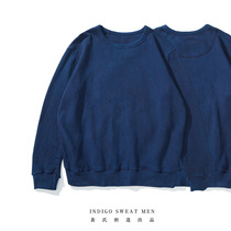 sweat blue dye sweatshirt combed cotton 360g heavyweight sweatshirt jacket