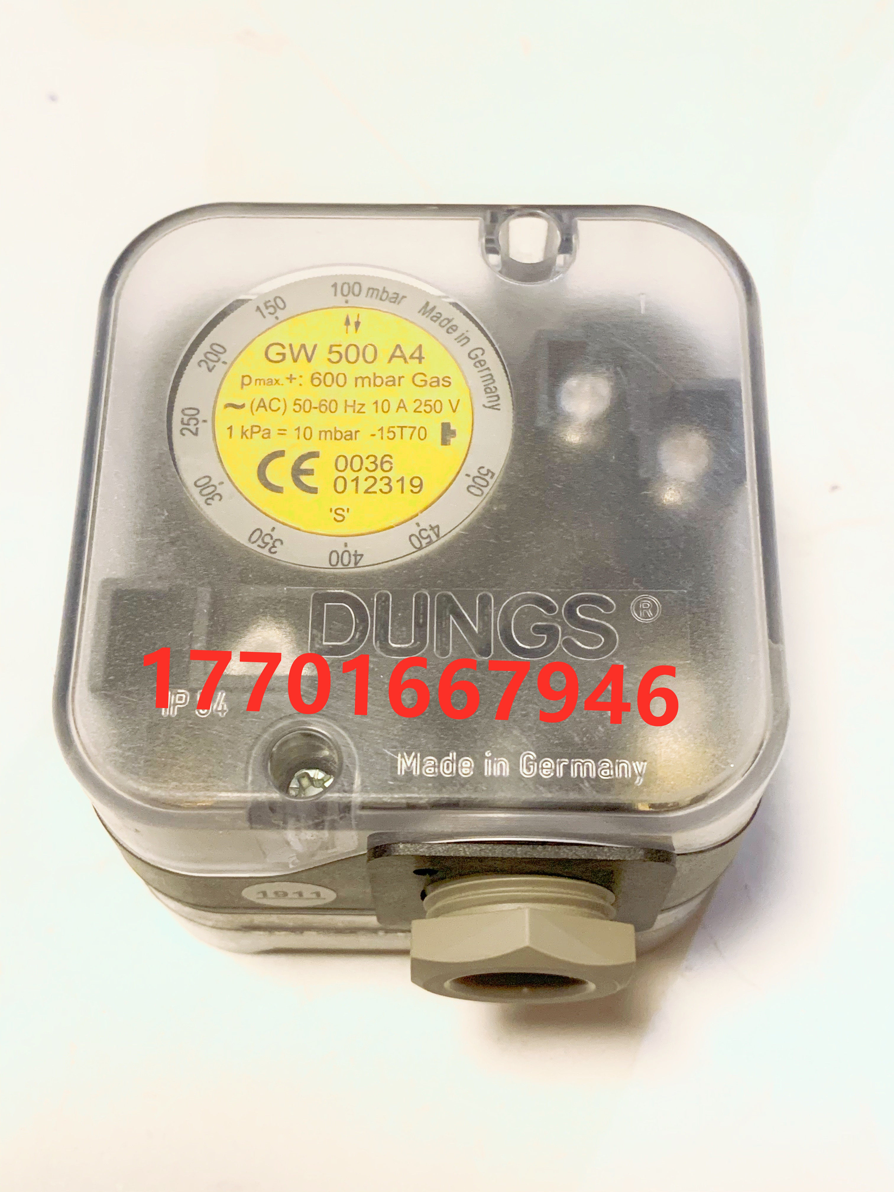 DUNGS pressure switch GW3A4 GW50A4 GW150A4 GW10A4 3A2 3A2 3A2