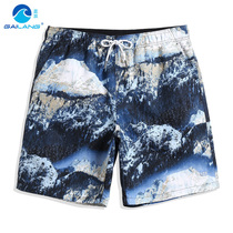 Cover Wave Cards Beach Pants Male Seaside Holiday Downpable Easy Swim Pants Spa Speed Dry Thai Tourist Shorts