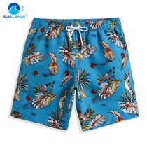 Gina Seaside Holiday Mens Downpable Beach Pants Loose Speed Dry Shorts Shorts Casual Big Pants Flat Corner Swimming Pants
