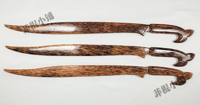 Imported Bahi hardwood skin Nut knife car self-defense martial arts training actual combat short stick rattan stick Philippine wand