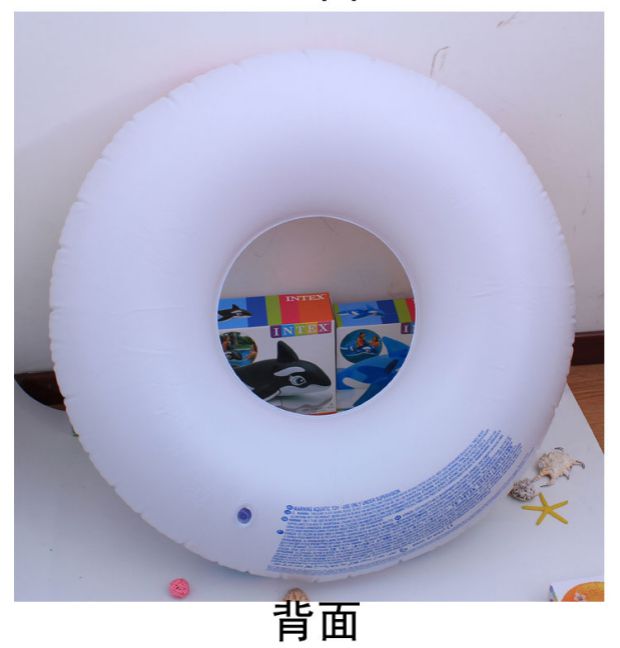 Vòng bơi mới dành cho người lớn Vòng bơi màu trong suốt tăng vòng nổi tay cầm phao cứu sinh Vòng bơi nam và nữ - Cao su nổi phao tay bơi cho bé