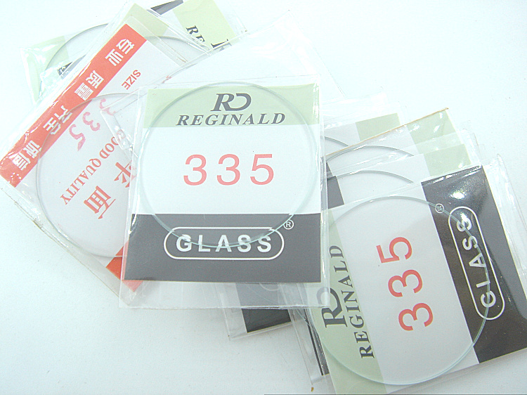 Watch glass mirror watch Monson table mirror plain flat surface Table glass 28-39 5mm