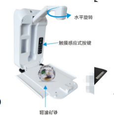 High Patter 8 million Pixel Dual Camera HD Teaching Physical Stand Calligraphy Teaching Projector