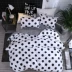 Tuy nhiên tỷ giường Bốn phim hoạt hình quilt ký túc xá khăn trải giường đơn 1,8 1,2 sinh viên 2,0 m ba mảnh 4 - Bộ đồ giường bốn mảnh chăn ga gối đệm cute Bộ đồ giường bốn mảnh