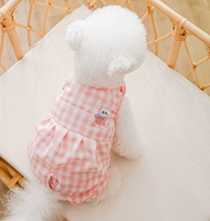 Розовый клетка (без рукава модели)