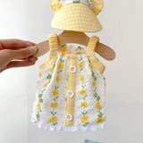 Домашние собаки, кошки, свежие маленькие цветочные подтяжки, летняя тонкая одежда, котенок, причудливый медведь, плюшевые маленькие щенки, лето