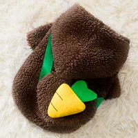 Коричневый рюкзак капюшон