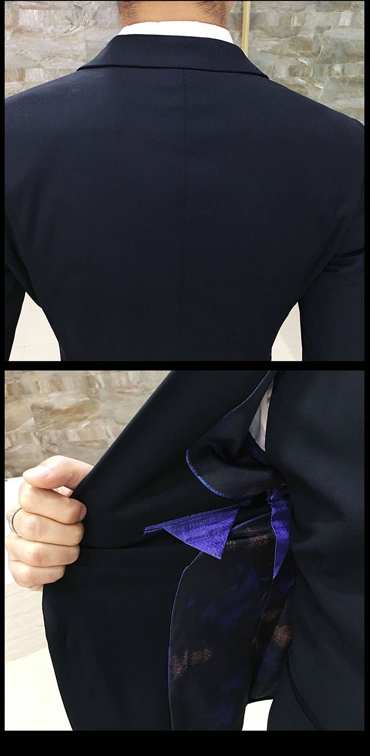 Costume homme en coton pour automne - Ref 1554651 Image 33