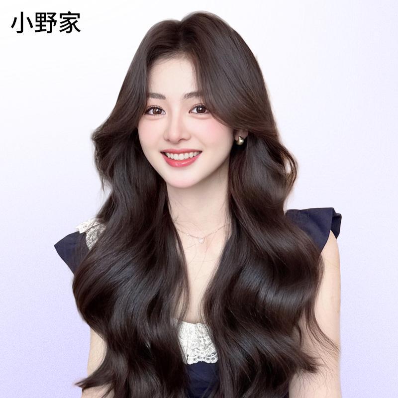 Ono's Wig for Women, Large Wavy Wig with Realistic Edge Stitching, Breathable, Made from Real Human Hair, Full Curly Hair, Full Head Cover Style
