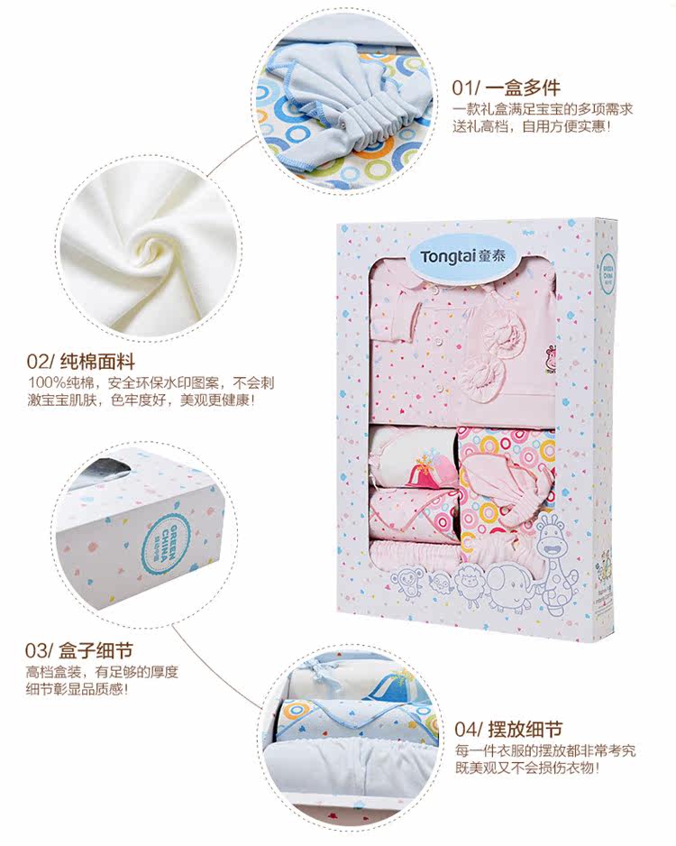 Coffret cadeau pour nouveau-né - Ref 1974830 Image 8