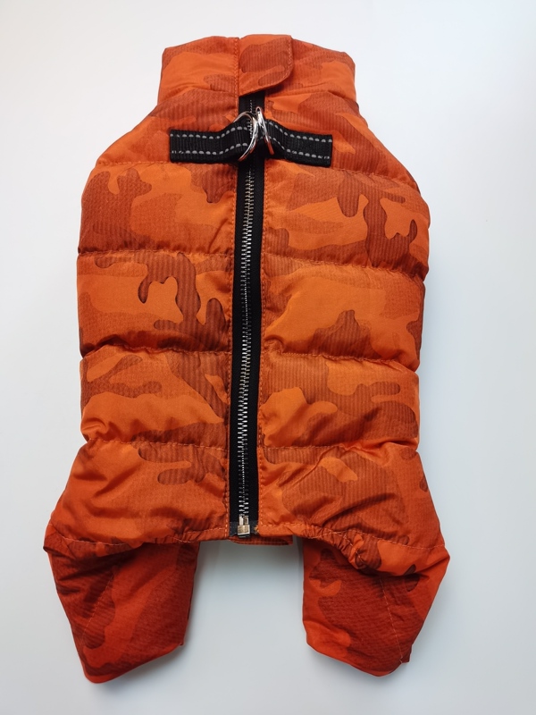 Pet New National Standard 90 White Duck down Winter Clothing with Luminous Leash for Teddy, Bichon, Schnauzer, Camouflage Four-Legged down Jacket Pet New National Standard 90 White Duck down Winter Clothing with Luminous Leash for Teddy, Bichon, Schnauzer, Camouflage Four-Legged down Jacket