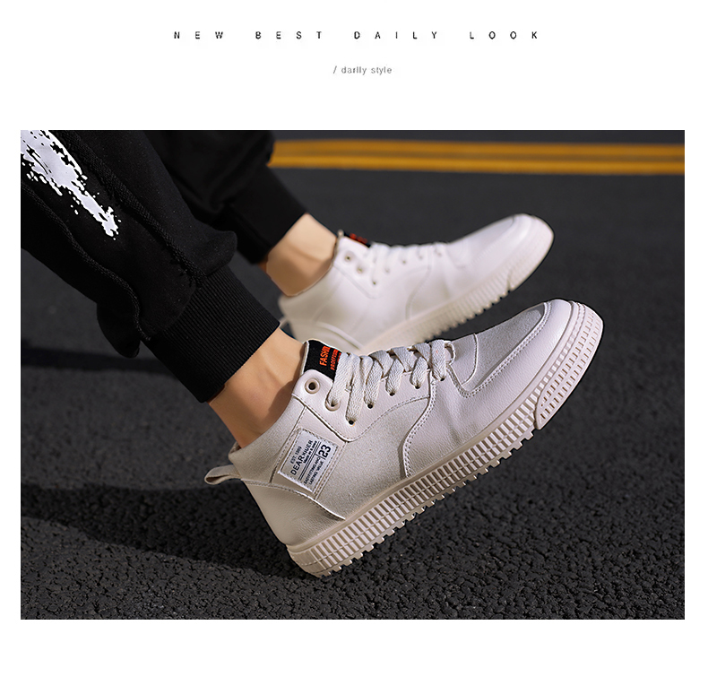 Giày nam mới 2018 Phiên bản Hàn Quốc của xu hướng giày thể thao nam hip hop cao giúp giày nhỏ màu trắng thủy triều mùa thu giày bóng rổ Curry
