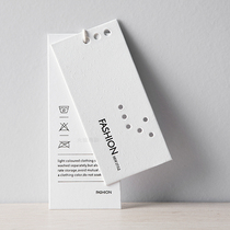 Tag custom high-grade clothing tag design trademark label LOGO general listing spot tag custom