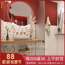 Guangdong Red Water - Grinding Tile tile kitchen open outdoor balcony floor toilet background 60