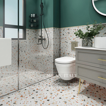 Guangdong Foshan ceramic tile color terrazzo floor tiles 800x800 non-slip wear-resistant balcony toilet toilet wall tiles