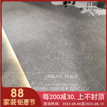 Zen Design White stone texture grinding tiles big cafe chain floor tile 600x1200