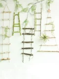 Bira Ladder Mori Creative Store Window Pendation Coundergarten Plant Угловая гостиная стена настенные настенные настенные