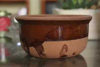 Chaoshan Charcoal pottery clay ceramic bowl hot charcoal Wulan bowl tea ceremony zero with supplies Basin Tea Sea